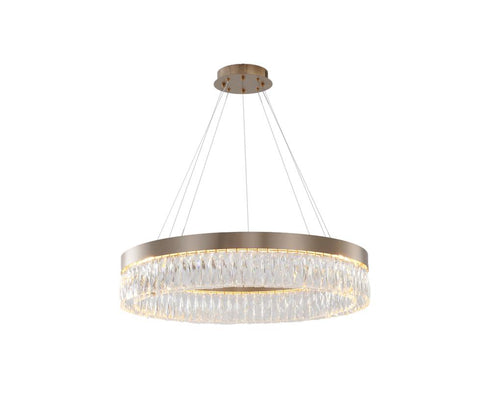 Bethel International 1 Light LED Chandelier Model: FT93C32G/3K-1