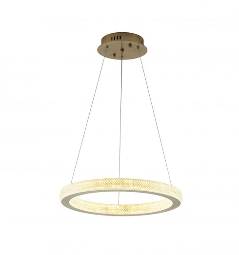 Bethel International 1 Light LED Chandelier Model: GL314C17G-2