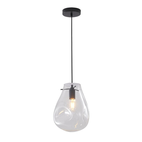Bethel International 1 Light Pendant Model: DLS49P8CL
