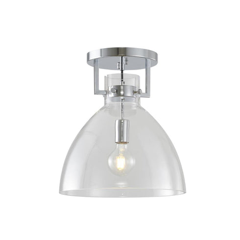 Bethel International 1 Light Semi Flush Mount Model: LC02FM14CH