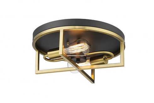 Bethel International 2 Light Flush Mount Model: YS22130C14BGD