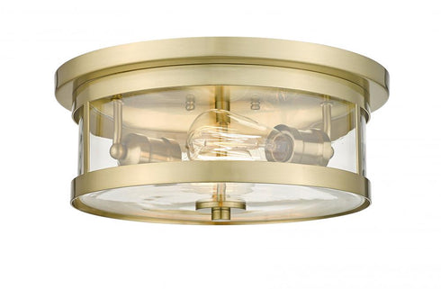 Bethel International 2 Light Flush Mount Model: YS22137-2C-BLK