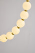 Bethel International 30 Light in Brass LED Chandelier With White Acrylic Ball Shades Model: BL02C106BR