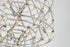 Bethel International 40 Light Dimmable in Chrome Stainless Steel LED Chandelier in a 3 Tier Design Model: MN51C16CH