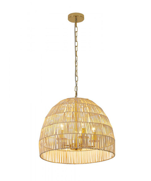 Bethel International 5 Light Chandelier Model: MIA19C20W