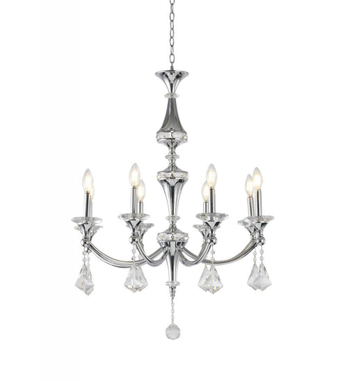 Bethel International 8 Light Chandelier Model: LA43C27CH