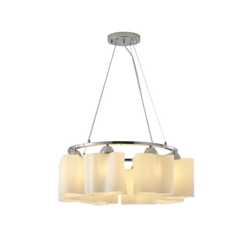 Bethel International 8 Light Chandelier Model: MIA04C27W