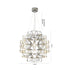 Bethel International 85 Light Dimmable in Chrome Stainless Steel LED Chandelier in a 5 Tier Design Model: MN52C24CH