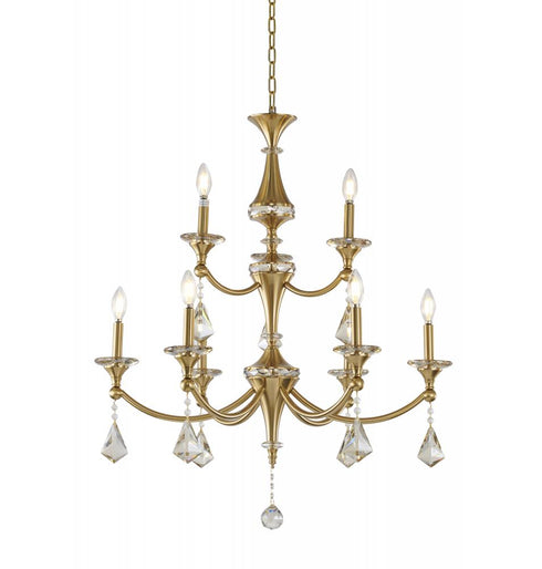 Bethel International 9 Light Chandelier Model: LA42C30BR