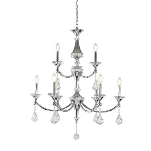 Bethel International 9 Light Chandelier Model: LA42C30CH