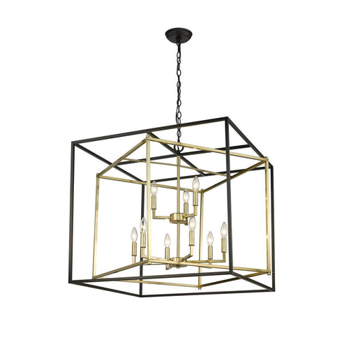 Bethel International 9 Light Chandelier Model: YS218C28BG