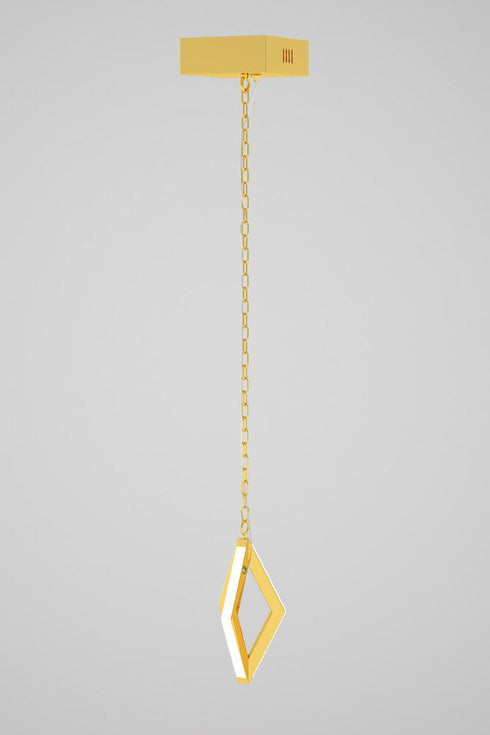 Bethel International China LED Single Pendant Lighting in Gold Finish Model: ML04