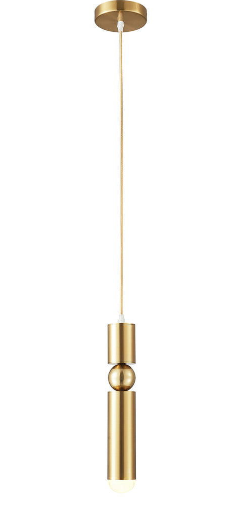 Bethel International China Single Pendant Lighting in Brass Finish Model: KJ04P2GB