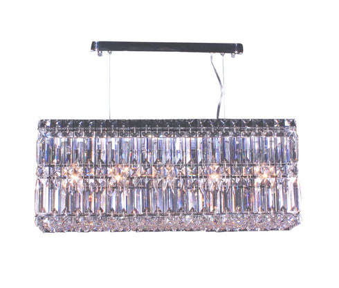 Bethel International Clear Crystal Chandelier in Chrome Finish Model: BET16
