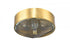 Bethel International Flush Mount in Brass Model: MSF04C13BR