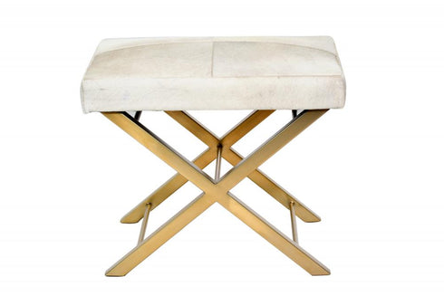 Bethel International Hairline Leather Seat Model: 1296OT/GD/GREY