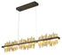 Bethel International in Black and Brass LED Chandelier Model: FT124C47B