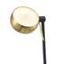Bethel International in Black and Stain Brass LED Floor Lamp Model: MU149F64BR
