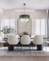 Bethel International in Black Chandelier Model: MU10C22BLK