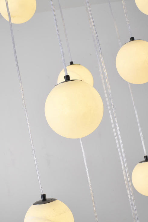Bethel International in Black Chandelier Model: WHP24BLK