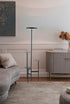 Bethel International in Black LED Floor Lamp Model: MU148F70BLK