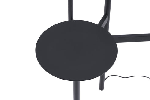 Bethel International in Black LED Floor Lamp Model: MU148F70BLK