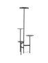 Bethel International in Black LED Floor Lamp Model: MU148F70BLK