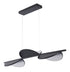 Bethel International in Black LED Pendant Model: MU122C50BLK