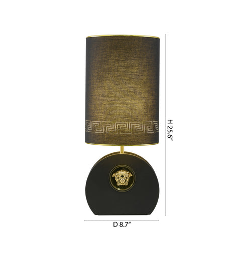 Bethel International in Black Table Lamp Model: MU156T26BLK