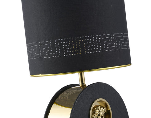 Bethel International in Black Table Lamp Model: MU156T26BLK
