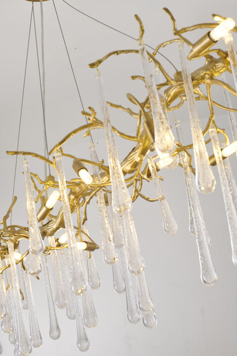 Bethel International in Brass Chandelier Model: CC05C55BR