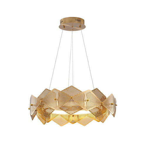 Bethel International in Brass LED Chandelier Model: GL505C25G