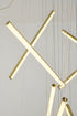 Bethel International in Brass LED Chandelier Model: LTY02C24BR