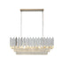 Bethel International in Chrome Rectangular Frame Chandelier Model: GL406C38CH