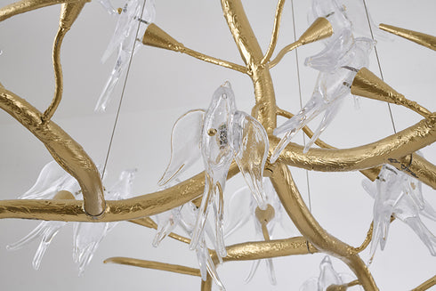 Bethel International in Gold Chandelier Model: IMP39GD