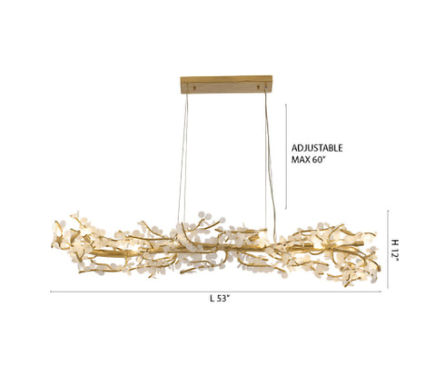 Bethel International in Gold Chandelier Model: IMP53GD