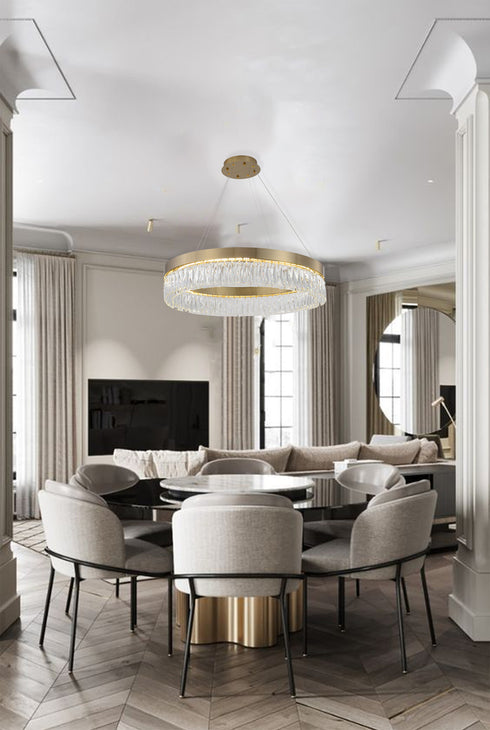 Bethel International in Gold LED Chandelier Model: FT93C32G-2