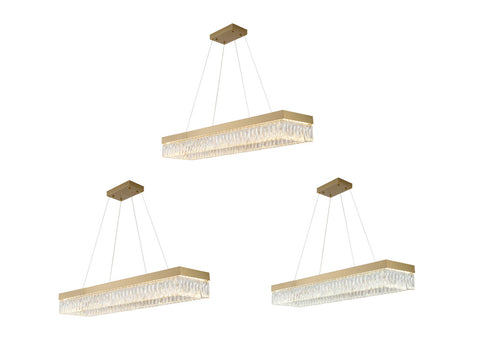 Bethel International in Gold LED Chandelier Model: FT97C48G-2
