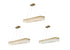 Bethel International in Gold LED Chandelier Model: FT97C48G-2