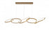 Bethel International in Gold LED Chandelier Model: GL413C62CG