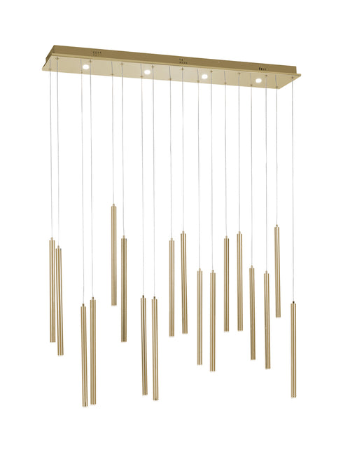 Bethel International in Gold LED Chandelier Model: TR19