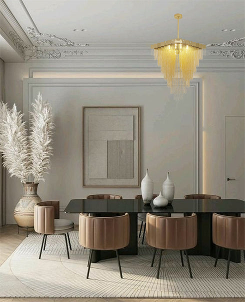Bethel International in Gold Prism Chandelier Model: IMG03C31G