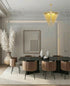 Bethel International in Gold Prism Chandelier Model: IMG03C31G