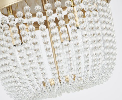 Bethel International in Gold Semi Flush Mount Model: LA63C14G