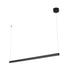 Bethel International in Matte Black LED Chandelier Model: LTY03C55BLK
