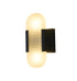 Bethel International in Satin Black LED Wall Sconce Model: KAC22