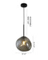 Bethel International in Satin Black Pendant Model: KAC15