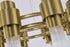 Bethel International in Satin Brass Chandelier Model: MU130C24BR