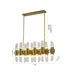 Bethel International in Satin Brass Chandelier Model: MU132C38BR