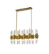 Bethel International in Satin Brass Chandelier Model: MU132C38BR